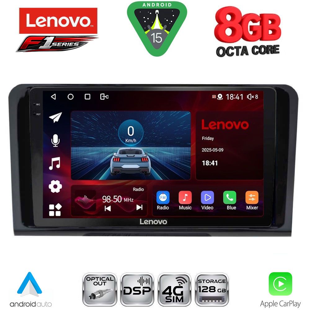Βλησαρούλης Car Center - LENOVO SSR 10414_CPA (9inc) MULTIMEDIA TABLET for MERCEDES ML (W164) – GL (X164) mod. 2005-2011