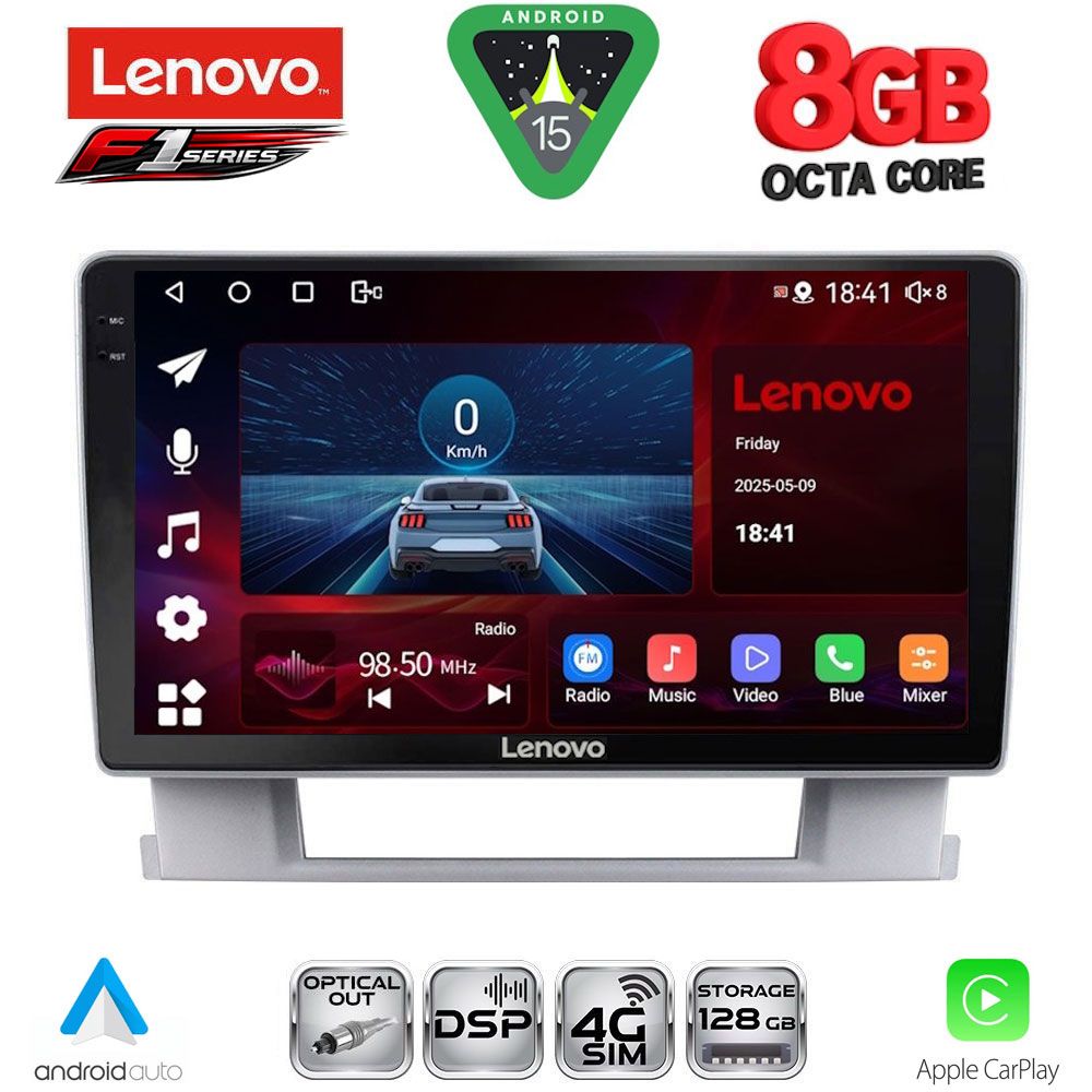 Βλησαρούλης Car Center - LENOVO SSR 10482_CPA (9inc) MULTIMEDIA TABLET for OPEL ASTRA J mod. 2010-2016
