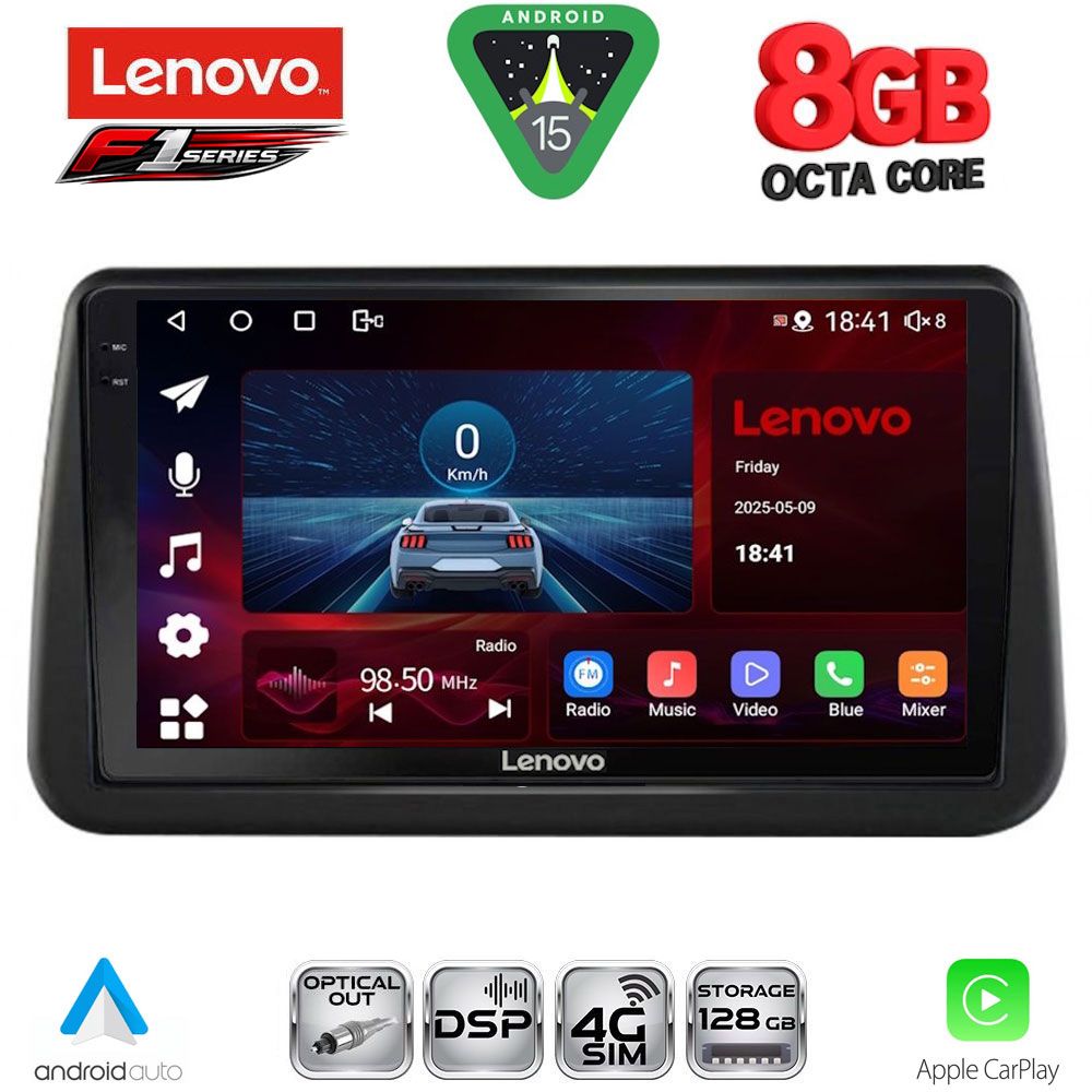 Βλησαρούλης Car Center - LENOVO SSR 10494_CPA (9inc) MULTIMEDIA TABLET for OPEL MERIVA mod. 2010-2017