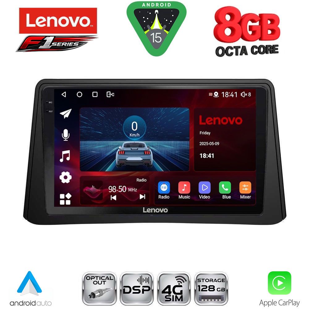 Βλησαρούλης Car Center - LENOVO SSR 10496_CPA (9inc) MULTIMEDIA TABLET for OPEL MOKKA mod. 2012-2015