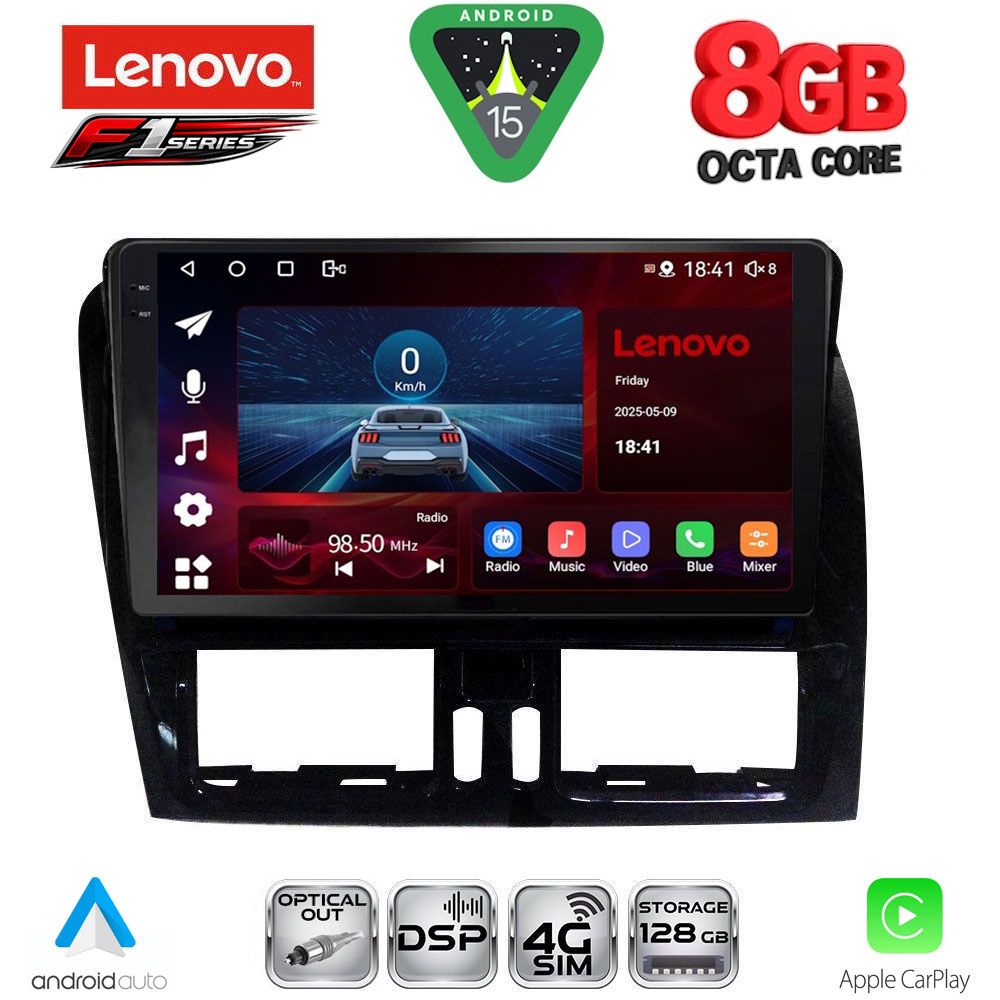 Βλησαρούλης Car Center - LENOVO SSR 10787_CPA (9inc) MULTIMEDIA TABLET for VOLVO XC60 mod. 2009-2017