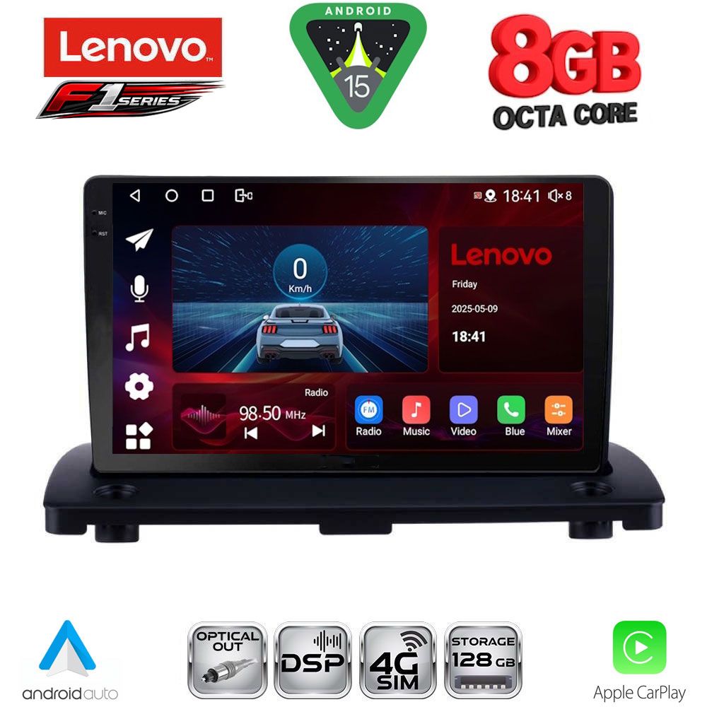 Βλησαρούλης Car Center - LENOVO SSR 10789_CPA (9inc) MULTIMEDIA TABLET for VOLVO XC90 mod. 2002-2014