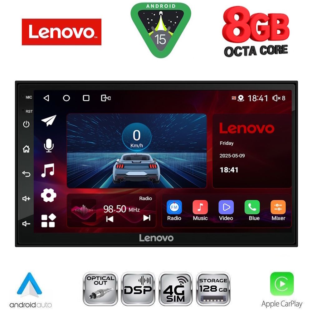 Βλησαρούλης Car Center - LENOVO SSW 998_CPA (7″_DECK) MULTIMEDIA 2DIN