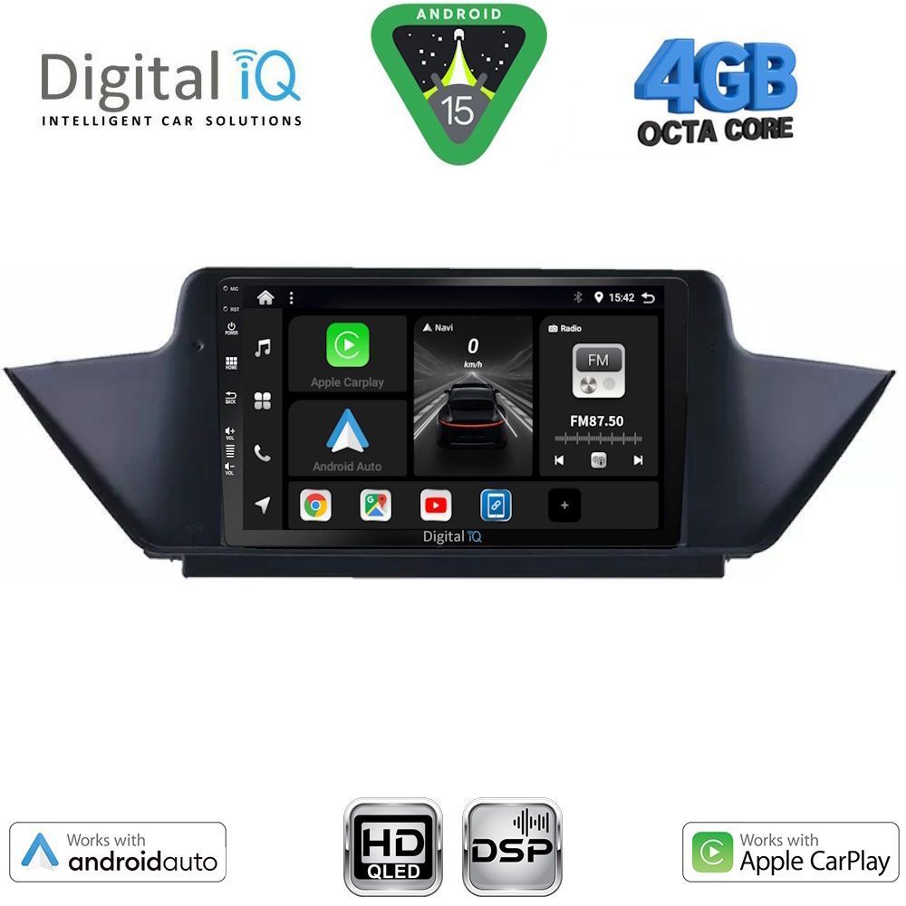 Βλησαρούλης Car Center - DIGITAL IQ BXF 6056_CPAA (10inc) MULTIMEDIA TABLET for BMW X1 mod. 2009-2015