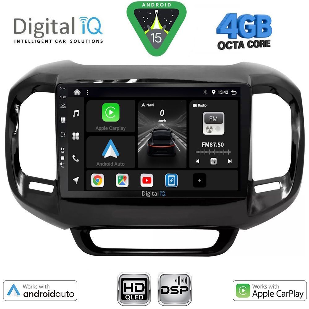 Βλησαρούλης Car Center - DIGITAL IQ BXF 6127_CPAA (9inc) MULTIMEDIA TABLET for FIAT TORO mod. 2017-2026