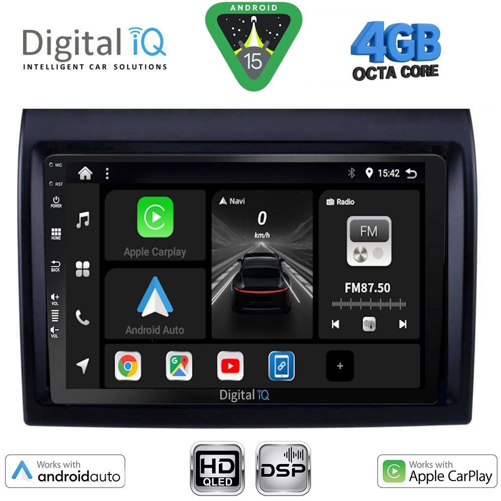 Βλησαρούλης Car Center - DIGITAL IQ BXF 6140_CPAA (9inc) MULTIMEDIA TABLET for FIAT DUCATO mod. 2006-2011