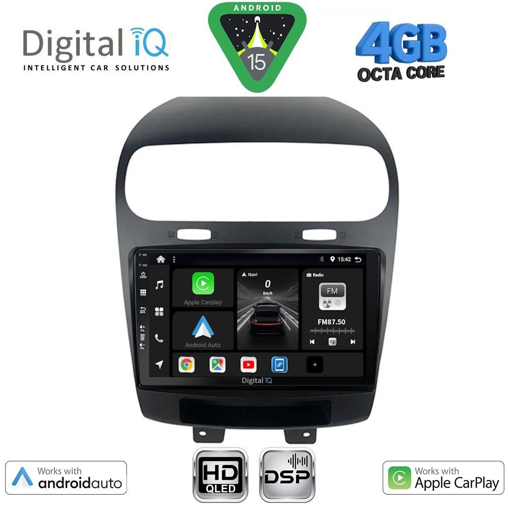 Βλησαρούλης Car Center - DIGITAL IQ BXF 6144_CPAA (9inc) MULTIMEDIA TABLET for FIAT FREEMONT mod. 2008-2020