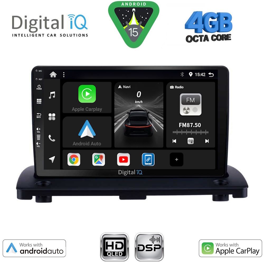 Βλησαρούλης Car Center - DIGITAL IQ BXF 6789_CPAA (9inc) MULTIMEDIA TABLET for VOLVO XC90 mod. 2002-2014