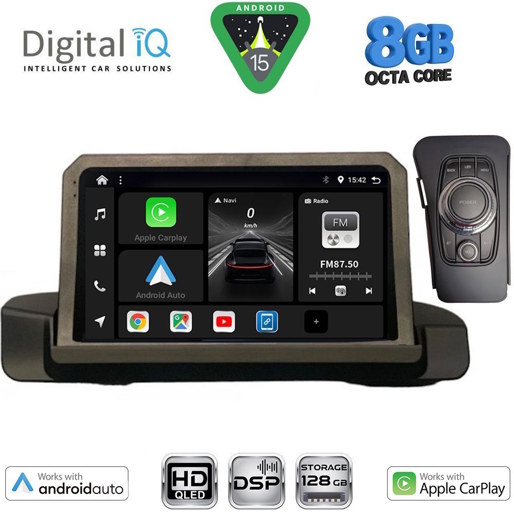 Βλησαρούλης Car Center - DIGITAL IQ BXF 7044_CPAA (9inc) MULTIMEDIA TABLET for BMW S.3 (E90-91-92) mod. 2005-2012