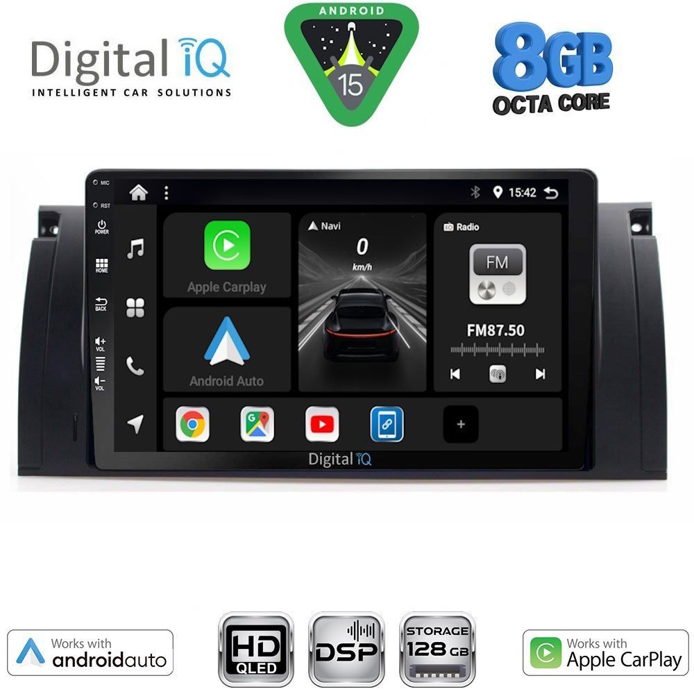 Βλησαρούλης Car Center - DIGITAL IQ BXF 7045_CPAA (9inc) MULTIMEDIA TABLET for BMW Series 5 (E39) mod. 1997-2005 | X5 (E53) mod. 1999-2006