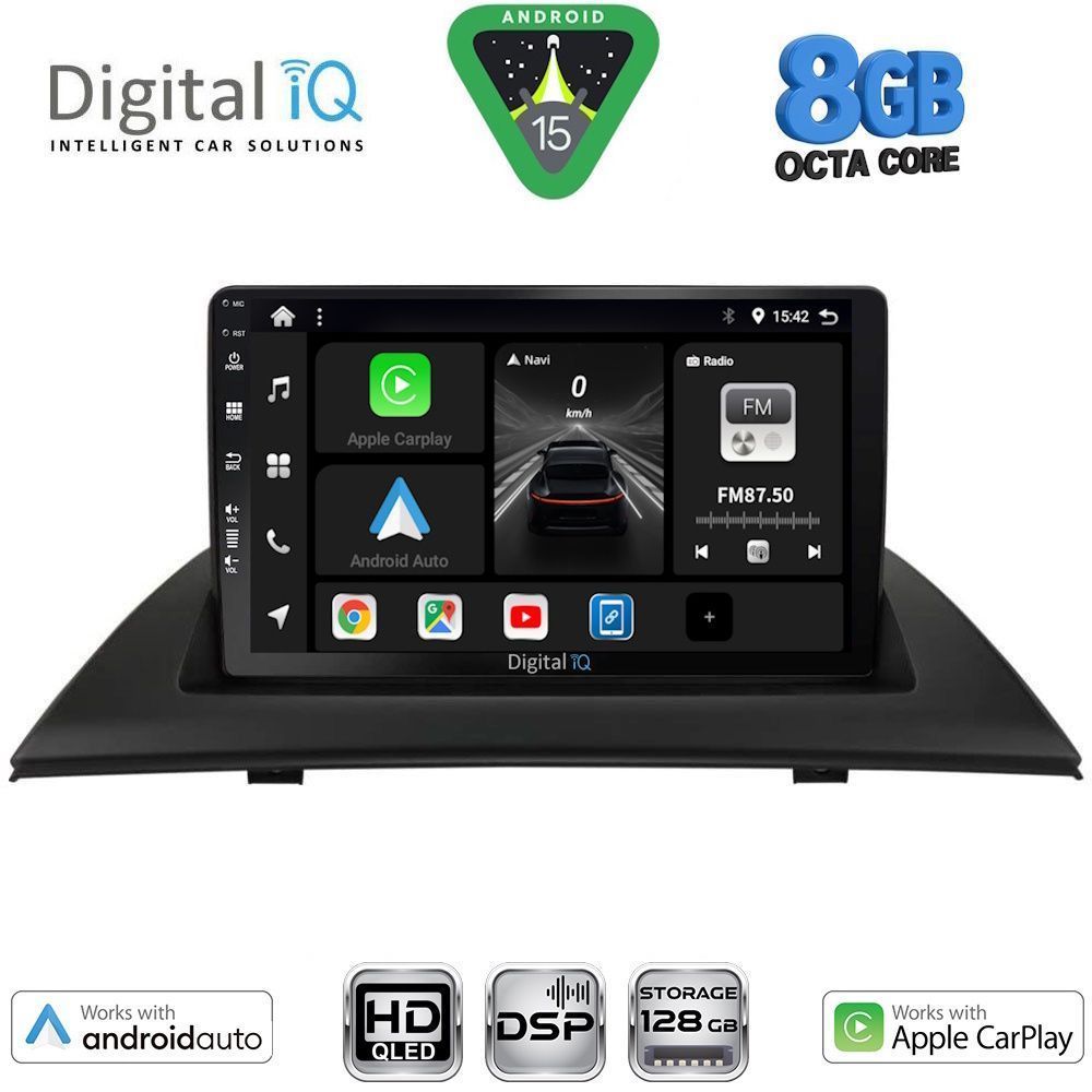 Βλησαρούλης Car Center - DIGITAL IQ BXF 7058_CPAA (9inc) MULTIMEDIA TABLET for BMW X3 (E83) mod. 2003-2010