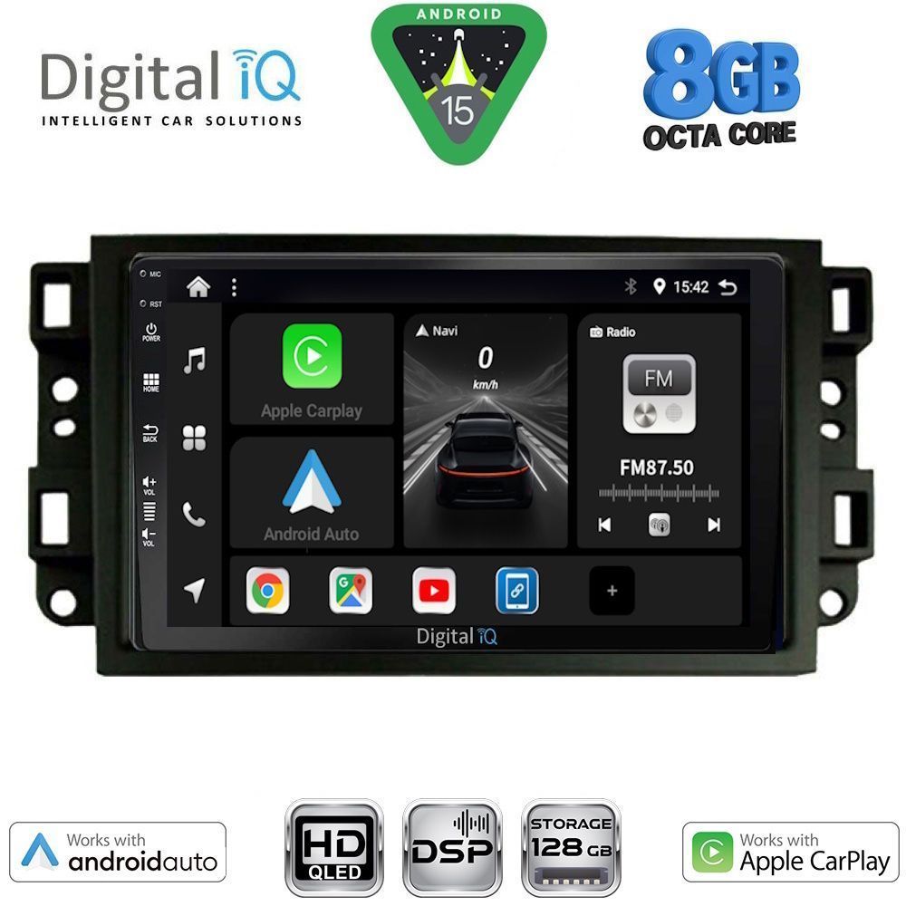 Βλησαρούλης Car Center - DIGITAL IQ BXF 7070_CPAA (10inc) MULTIMEDIA TABLET for CHEVROLET ALL mod. 2004-2011