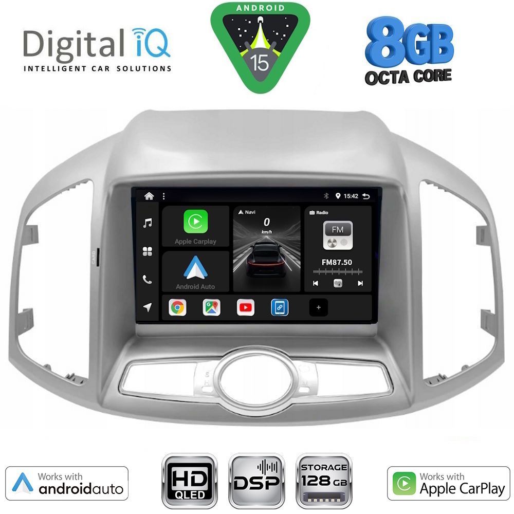 Βλησαρούλης Car Center - DIGITAL IQ BXF 7071_CPAA (9inc) MULTIMEDIA for CHEVROLET CAPTIVA mod. 2012-2018