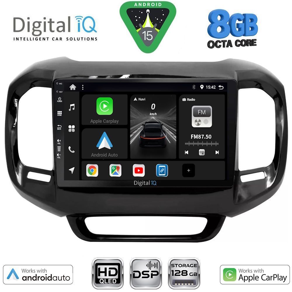 Βλησαρούλης Car Center - DIGITAL IQ BXF 7127_CPAA (9inc) MULTIMEDIA TABLET for FIAT TORO mod. 2017-2026