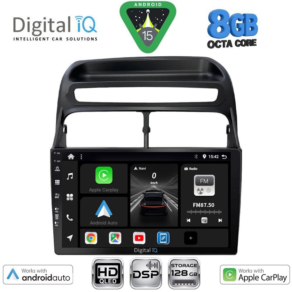 Βλησαρούλης Car Center - DIGITAL IQ BXF 7129_CPAA (9inc) MULTIMEDIA TABLET for FIAT LINEA mod. 2007-2011