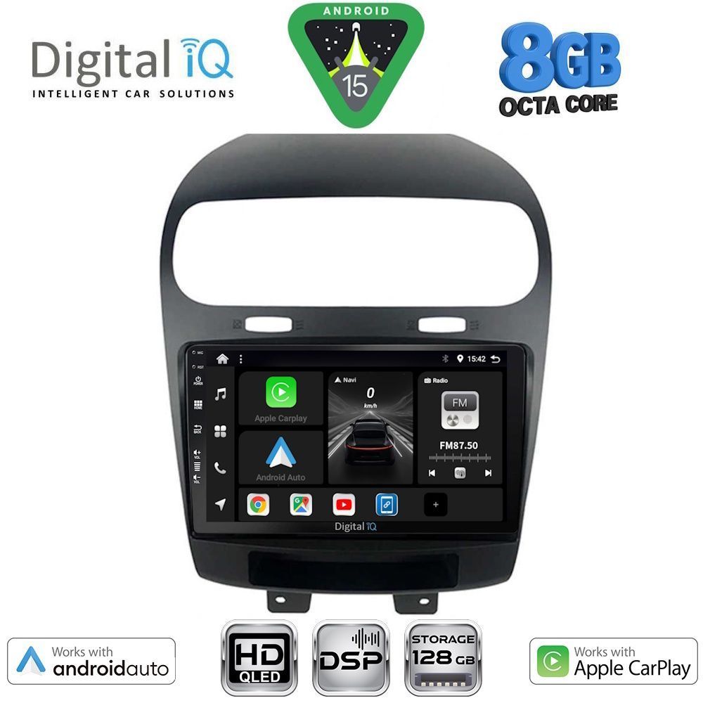 Βλησαρούλης Car Center - DIGITAL IQ BXF 7144_CPAA (9inc) MULTIMEDIA TABLET for FIAT FREEMONT mod. 2008-2020