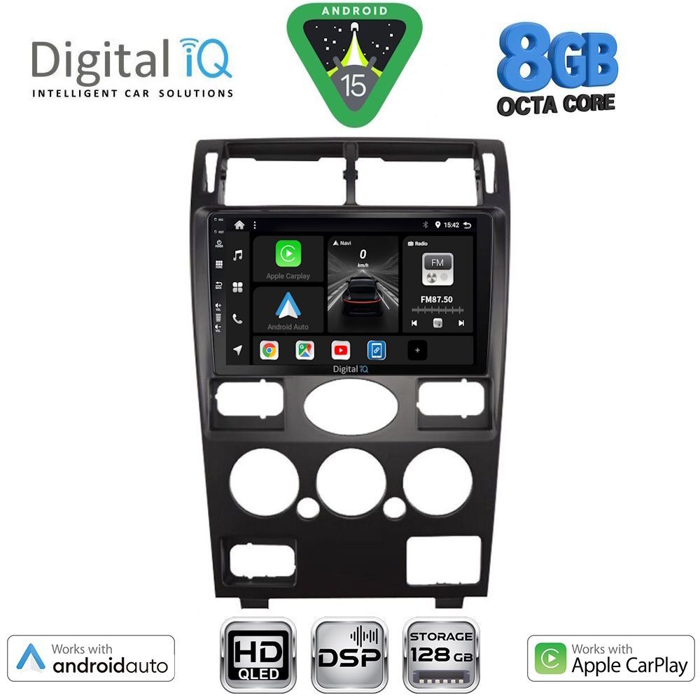 Βλησαρούλης Car Center - DIGITAL IQ BXF 7161B_CPAA (9inc) MULTIMEDIA TABLET for FORD MONDEO mod. 2003-2006