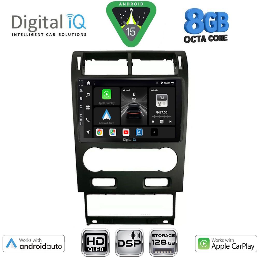 Βλησαρούλης Car Center - DIGITAL IQ BXF 7161A_CPAA (9inc) MULTIMEDIA TABLET for FORD MONDEO mod. 2003-2006