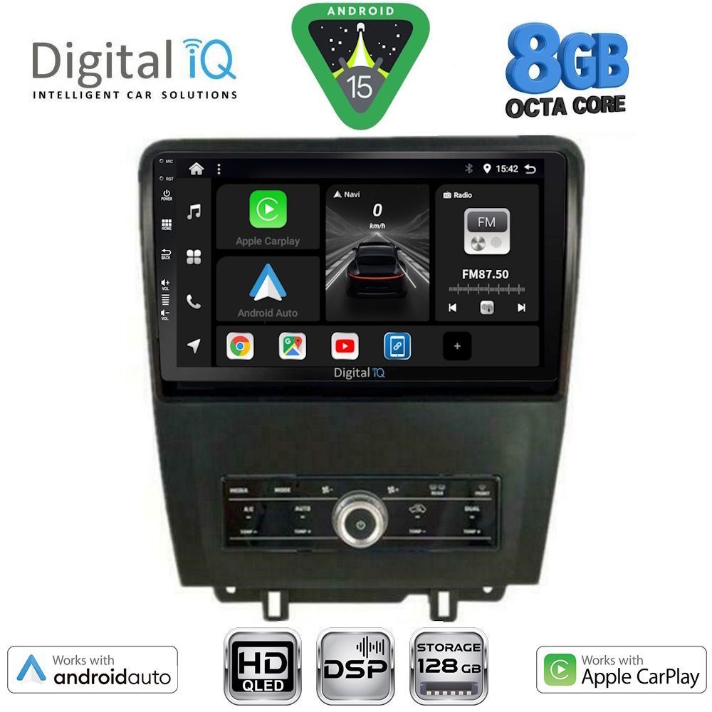 Βλησαρούλης Car Center - DIGITAL IQ BXF 7165_CPAA (9inc) MULTIMEDIA TABLET for FORD MUSTANG mod. 2010-2015