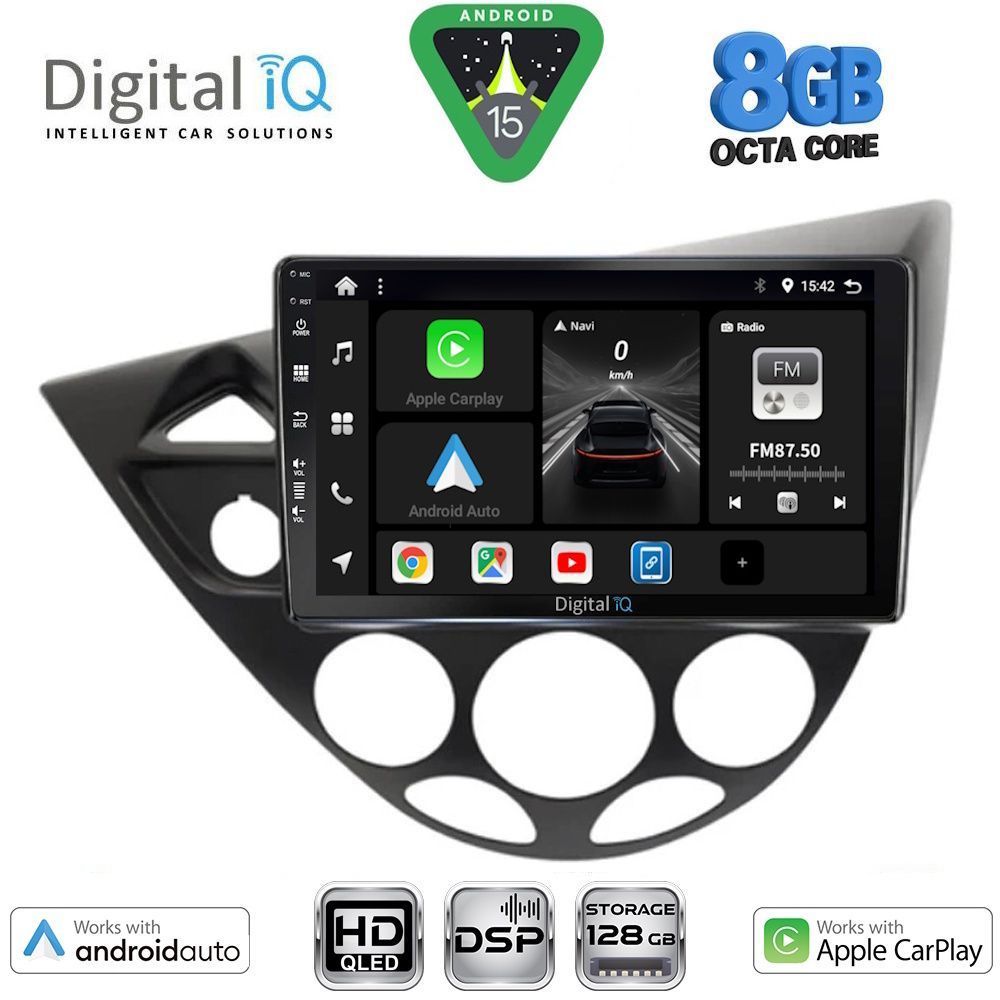 Βλησαρούλης Car Center - DIGITAL IQ BXF 7169_CPAA  (9inc) MULTIMEDIA TABLET for FORD FOCUS mod. 1998-2004