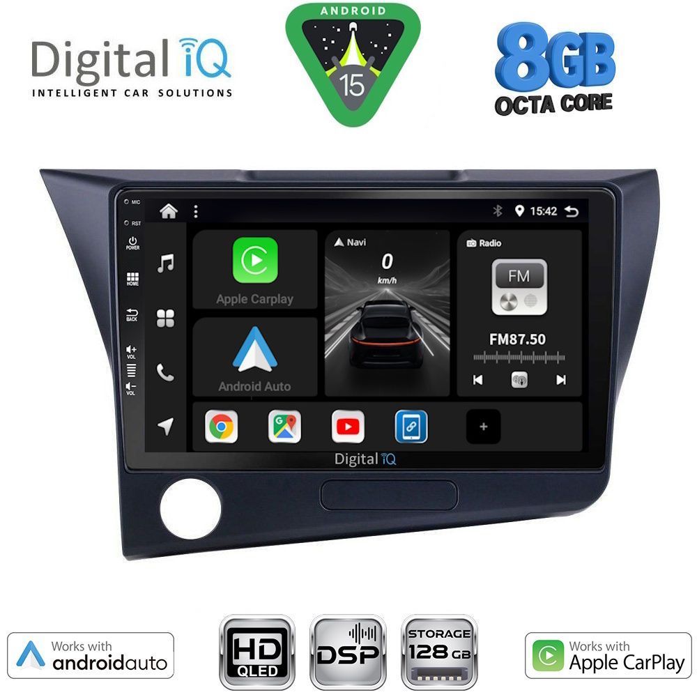Βλησαρούλης Car Center - DIGITAL IQ BXF 7203_CPAA (9inc) MULTIMEDIA TABLET for HONDA CRZ mod. 2010-2016