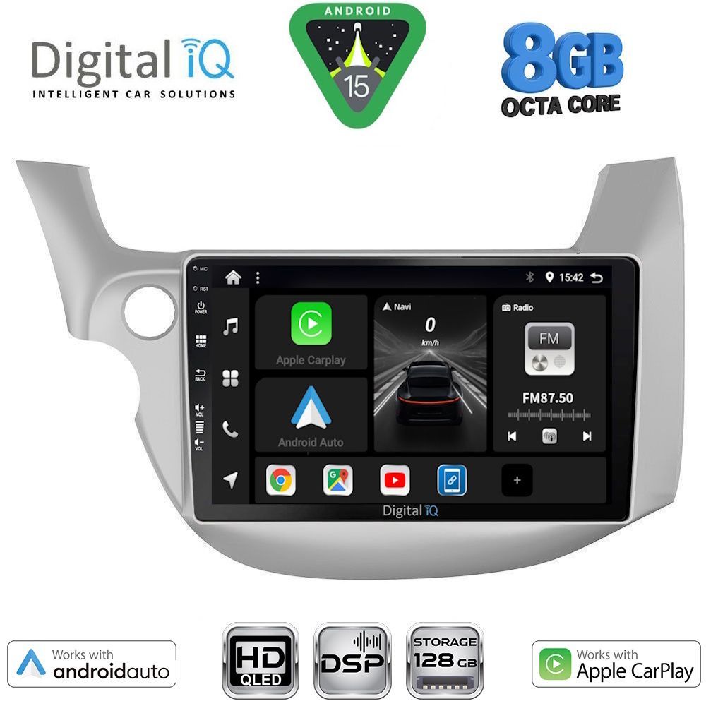 Βλησαρούλης Car Center - DIGITAL IQ BXF 7211_CPAA (10inc) MULTIMEDIA TABLET for HONDA JAZZ mod. 2008-2012