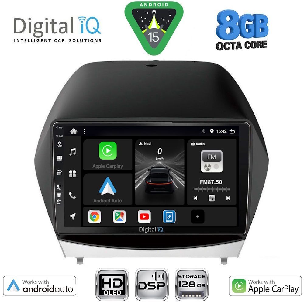 Βλησαρούλης Car Center - DIGITAL IQ BXF 7235_CPAA (10inc) MULTIMEDIA TABLET for HYUNDAI iX35  mod. 2010-2015