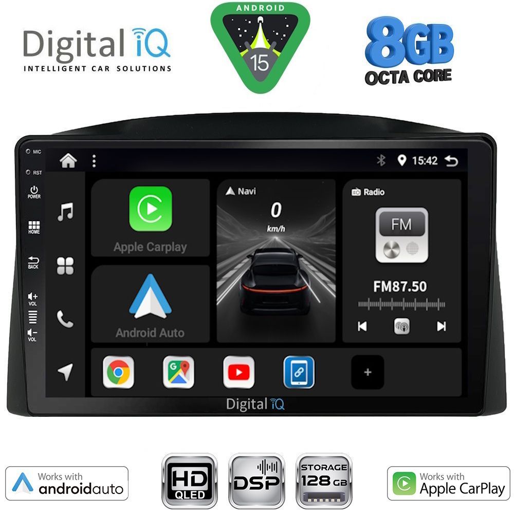 Βλησαρούλης Car Center - DIGITAL IQ BXF 7271_CPAA (10inc) MULTIMEDIA TABLET for JEEP GRAND CHEROKEE mod. 2005-2007 with Original Navi