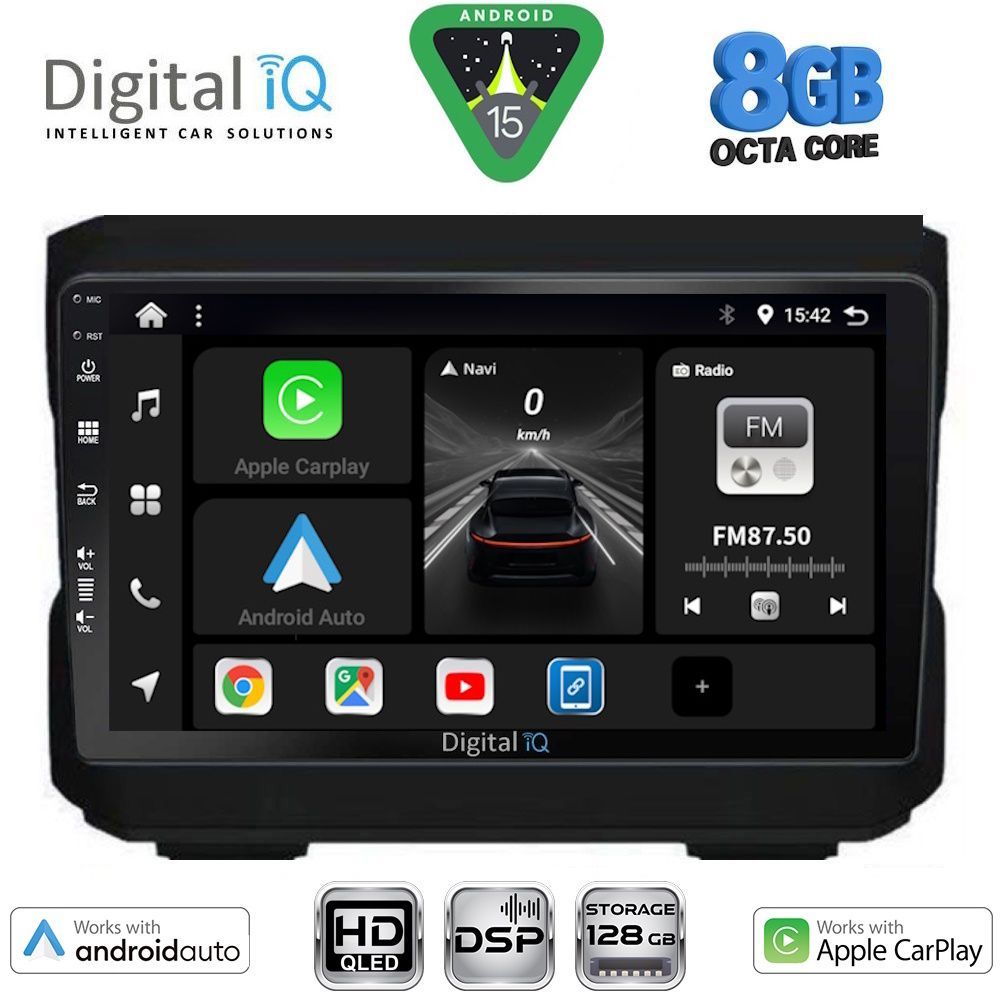 Βλησαρούλης Car Center - DIGITAL IQ BXF 7272_CPAA (10inc) MULTIMEDIA TABLET for JEEP  mod. 2007-2014 - DODGE mod. 2007-2014