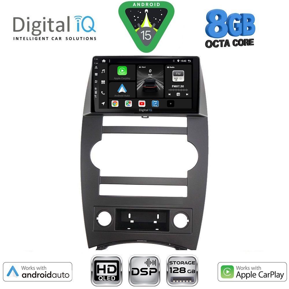 Βλησαρούλης Car Center - DIGITAL IQ BXF 7274_CPAA (9inc) MULTIMEDIA TABLET for JEEP COMMANDER mod. 2007-2009