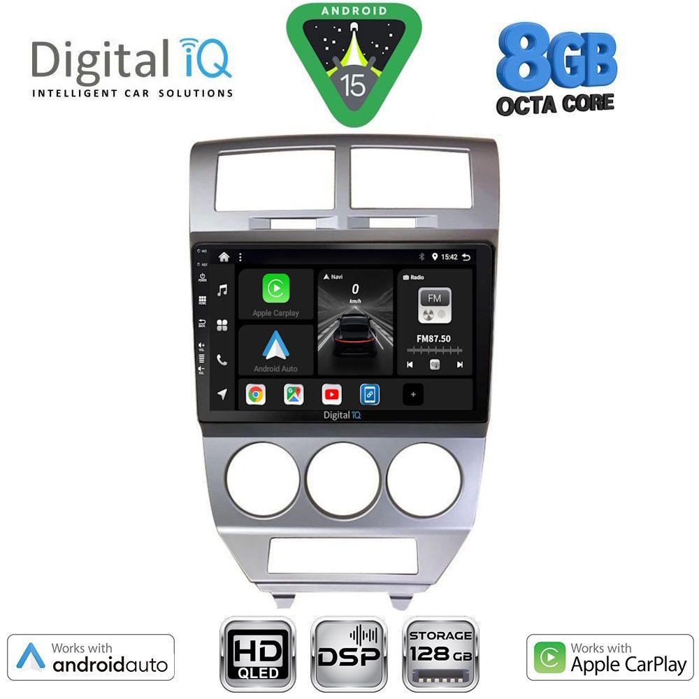 Βλησαρούλης Car Center - DIGITAL IQ BXF 7275_CPAA (10inc) MULTIMEDIA TABLET for DODGE CALIBER mod. 2006-2012