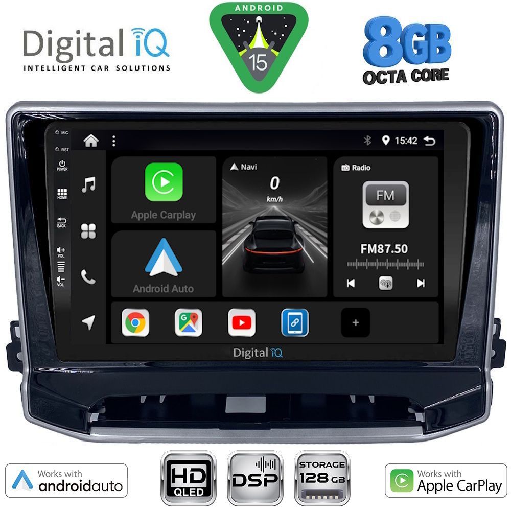 Βλησαρούλης Car Center - DIGITAL IQ BXF 7279_CPAA (10inc) MULTIMEDIA TABLET for JEEP COMPASS mod. 2022-2026