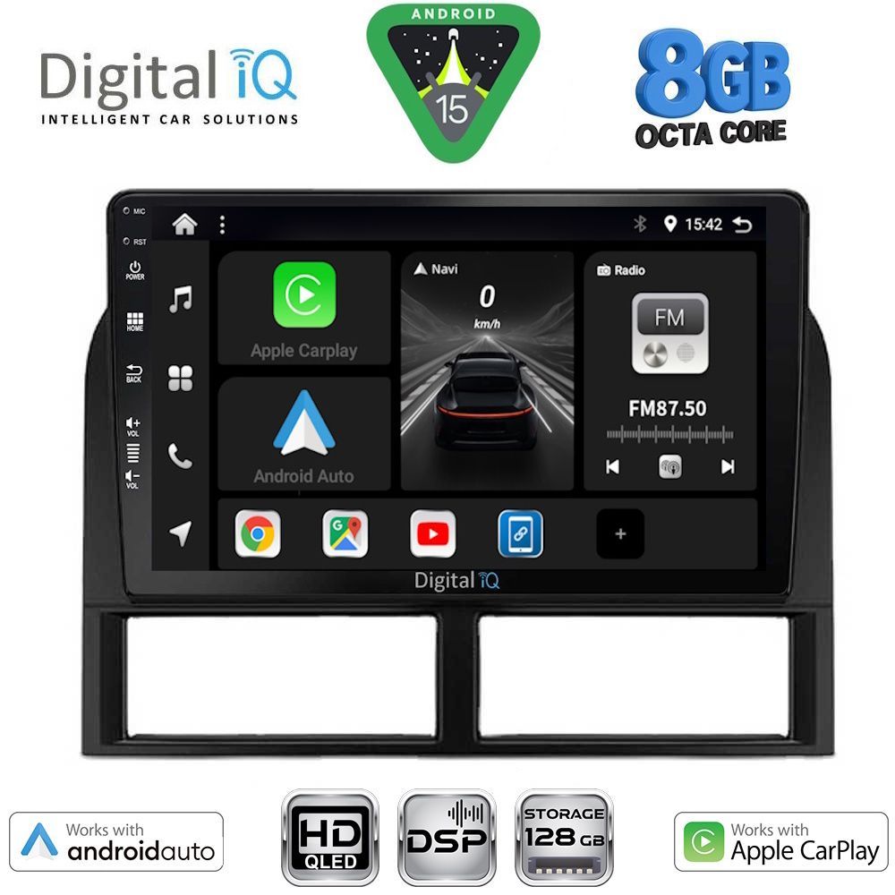 Βλησαρούλης Car Center - DIGITAL IQ BXF 7280_CPAA (9inc) MULTIMEDIA TABLET for JEEP GRAND CHEROKEE mod. 1999-2004