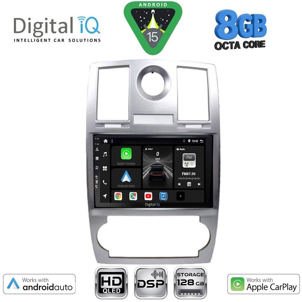 Βλησαρούλης Car Center - DIGITAL IQ BXF 7285_CPAA (9inc) MULTIMEDIA TABLET for CHRYSLER 300C mod. 2005-2010