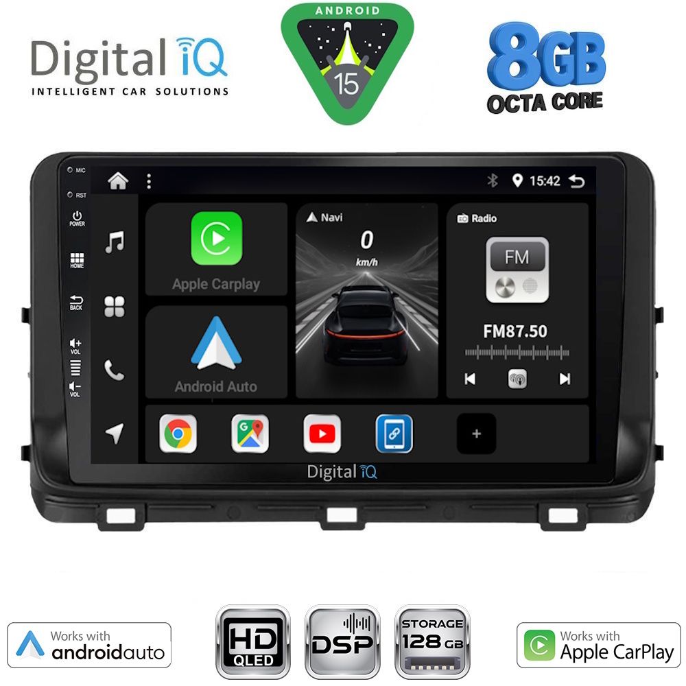 Βλησαρούλης Car Center - DIGITAL IQ BXF 7303_CPAA (10inc) MULTIMEDIA TABLET for KIA CEED - XCEED mod. 2018-2022