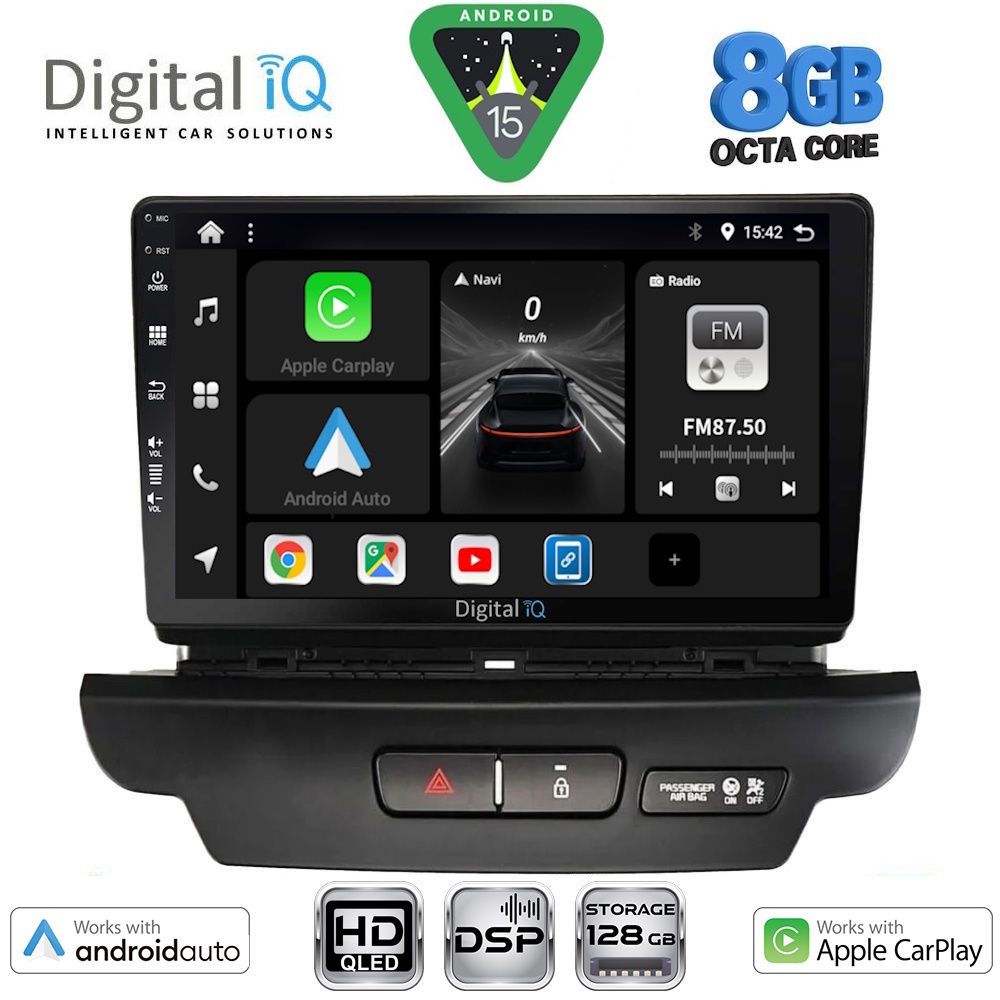 Βλησαρούλης Car Center - DIGITAL IQ BXF 7304_CPAA (9inc) MULTIMEDIA TABLET for KIA CEED - XCEED mod. 2018-2022