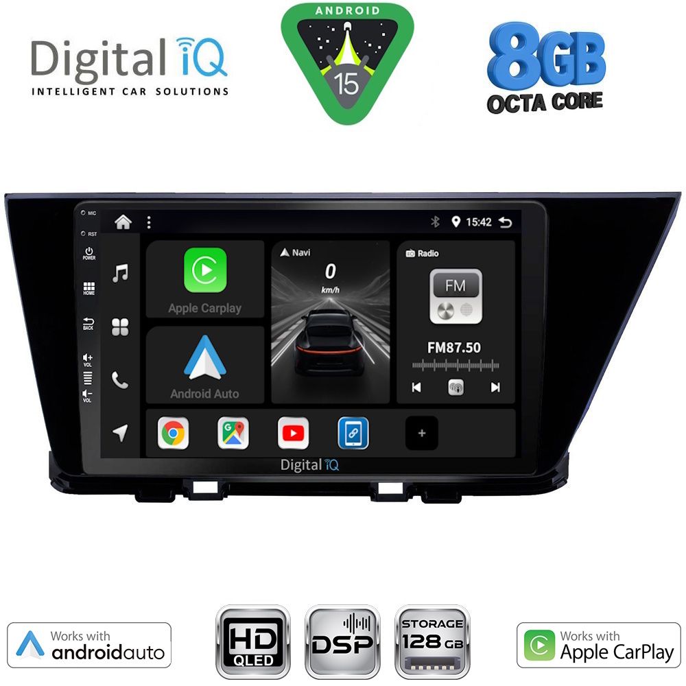 Βλησαρούλης Car Center - DIGITAL IQ BXF 7305_CPAA (9inc) MULTIMEDIA TABLET for KIA NIRO mod. 2017-2021