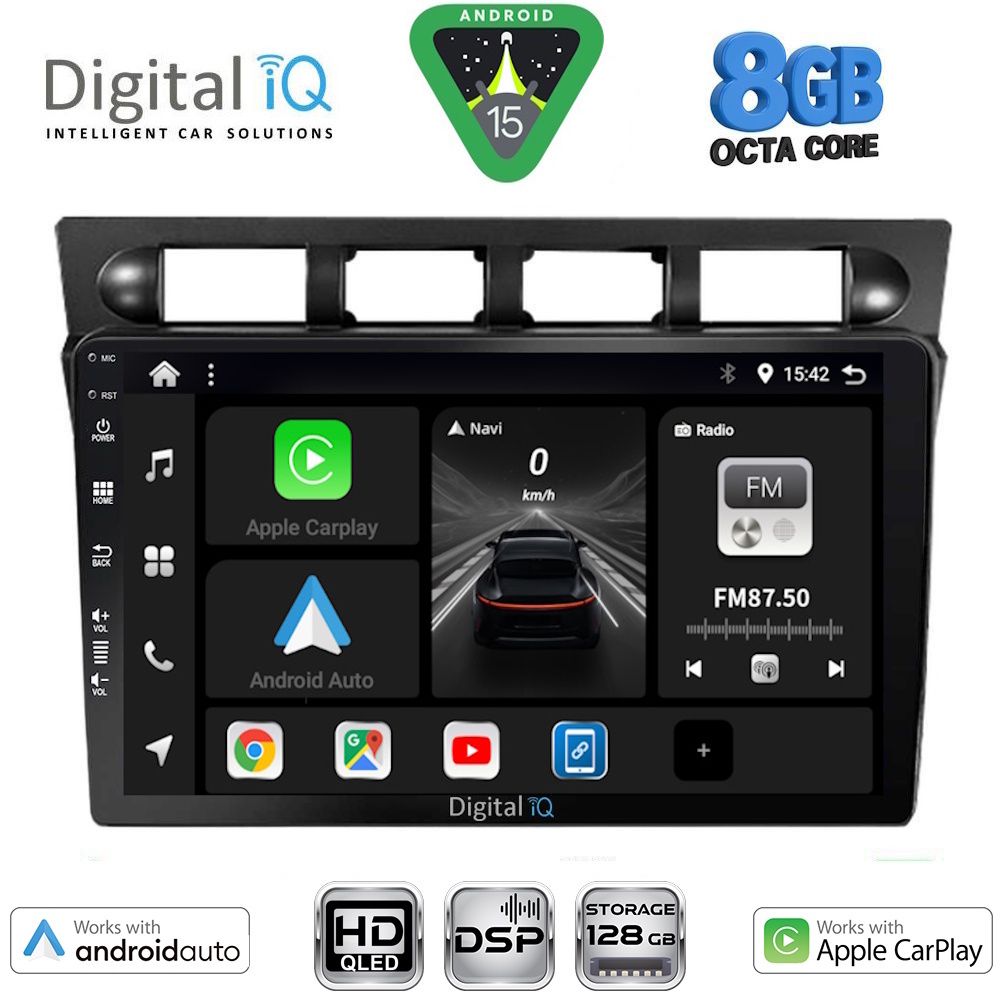 Βλησαρούλης Car Center - DIGITAL IQ BXF 7306_CPAA (9inc) MULTIMEDIA TABLET for KIA PICANTO mod. 2004-2008