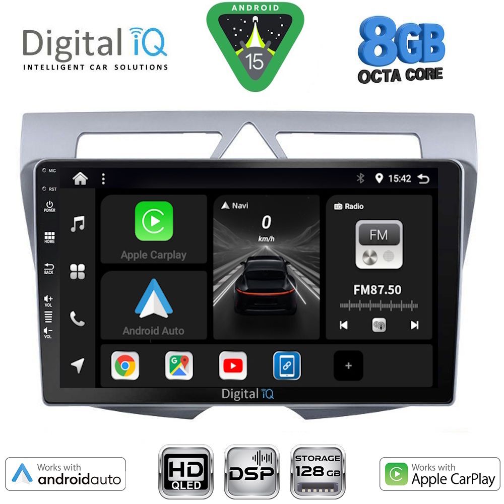 Βλησαρούλης Car Center - DIGITAL IQ BXF 7307_CPAA (9inc) MULTIMEDIA TABLET for KIA PICANTO mod. 2008-2011