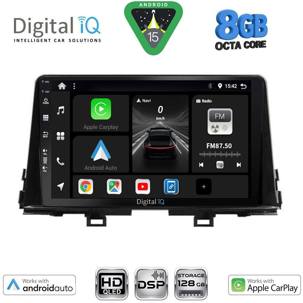 Βλησαρούλης Car Center - DIGITAL IQ BXF 7310_CPAA (9inc) MULTIMEDIA TABLET for KIA PICANTO mod. 2021-2026