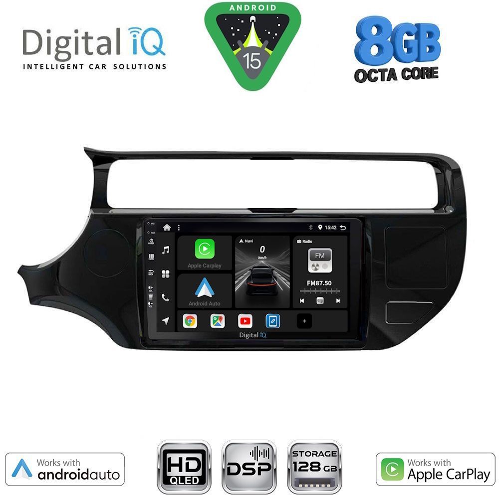 Βλησαρούλης Car Center - DIGITAL IQ BXF 7315_CPAA (9inc) MULTIMEDIA TABLET for KIA RIO mod. 2015-2018