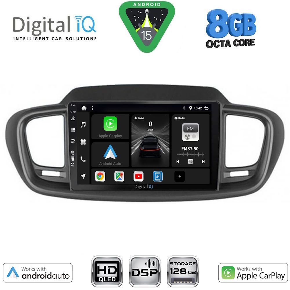 Βλησαρούλης Car Center - DIGITAL IQ BXF 7319_CPAA (10inc) MULTIMEDIA TABLET for KIA SORENTO mod. 2014-2020