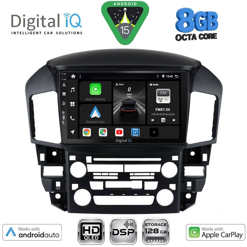 Βλησαρούλης Car Center - DIGITAL IQ BXF 7344_CPAA (9inc) MULTIMEDIA TABLET for LEXUS RX 300 mod. 1998-2003