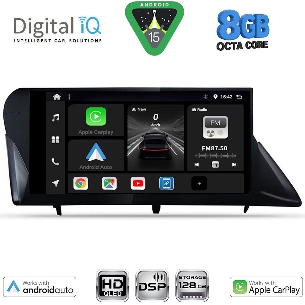 Βλησαρούλης Car Center - DIGITAL IQ BXF 7346_CPAA (9inc) MULTIMEDIA TABLET for LEXUS RX mod. 2009-2014