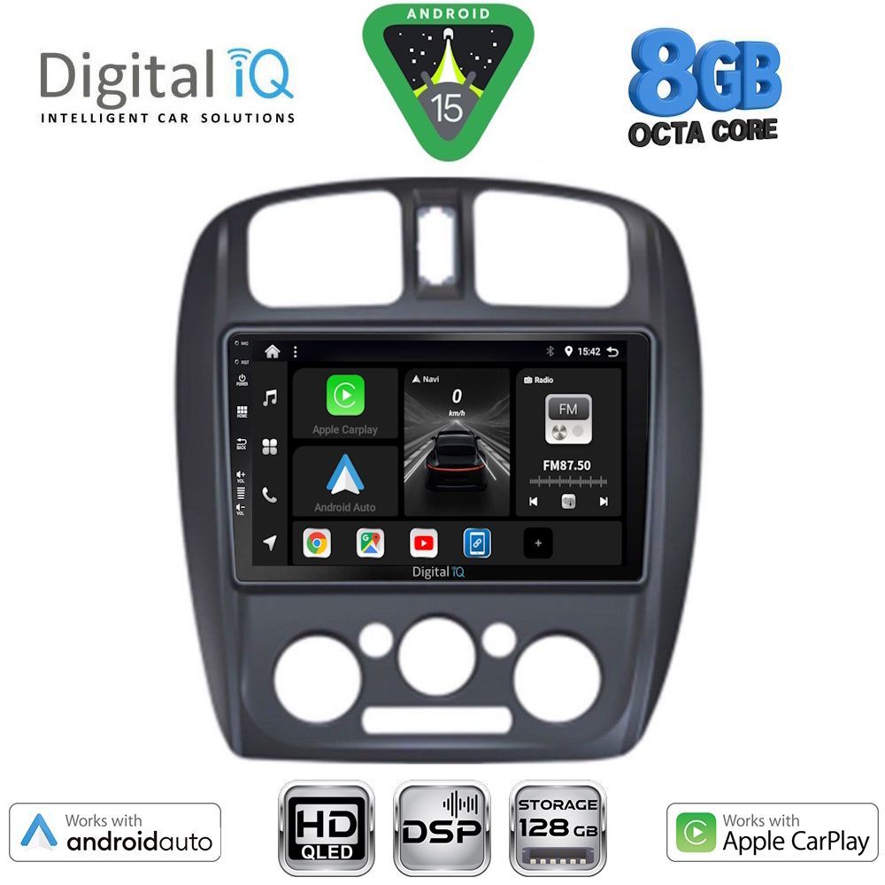 Βλησαρούλης Car Center - DIGITAL IQ BXF 7363_CPAA (9inc) MULTIMEDIA TABLET for MAZDA 323  mod. 1998-2004