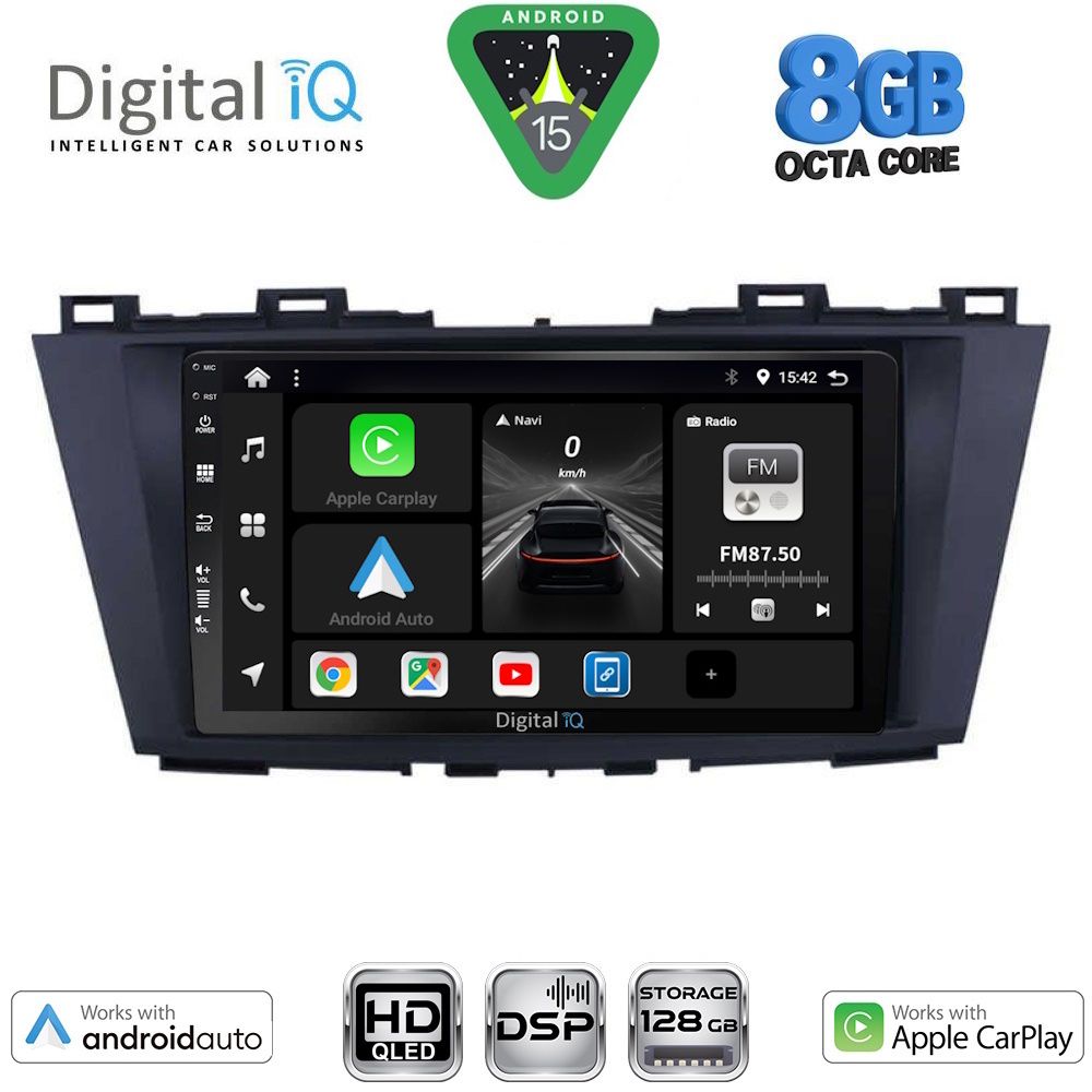 Βλησαρούλης Car Center - DIGITAL IQ BXF 7371_CPAA (9inc) MULTIMEDIA TABLET for MAZDA 5 mod. 2011-2020