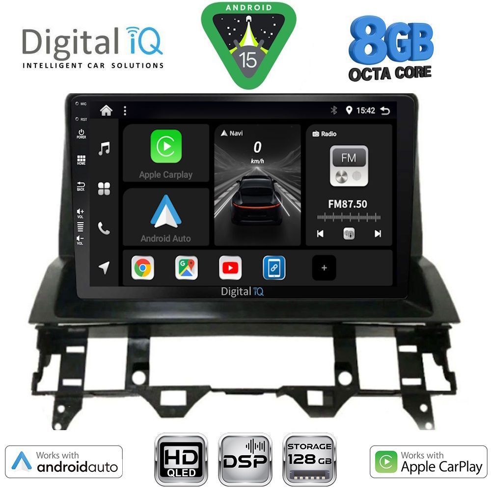 Βλησαρούλης Car Center - DIGITAL IQ BXF 7376_CPAA DASH (10inc) MULTIMEDIA TABLET for MAZDA 6 mod. 2002-2008