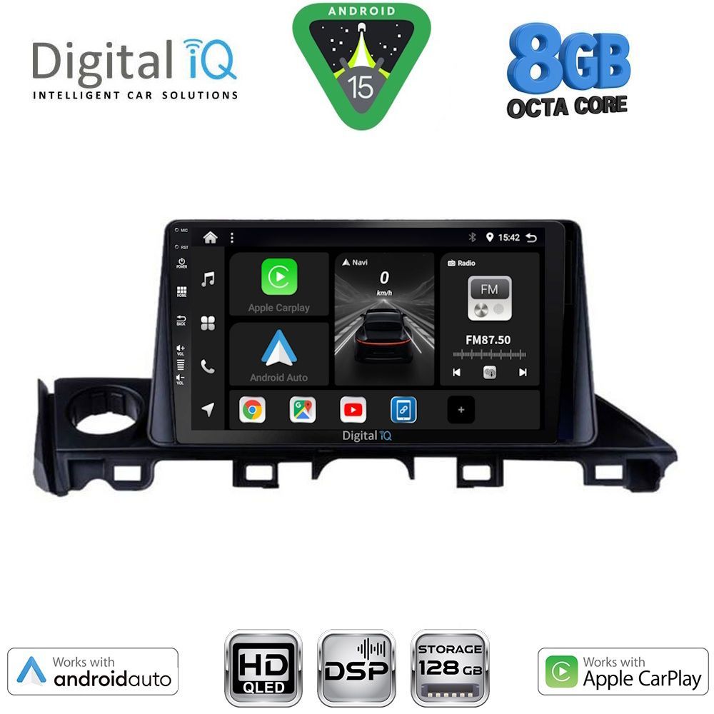 Βλησαρούλης Car Center - DIGITAL IQ BXF 7379_CPAA (9inc) MULTIMEDIA TABLET for MAZDA 6 mod. 2017-2020