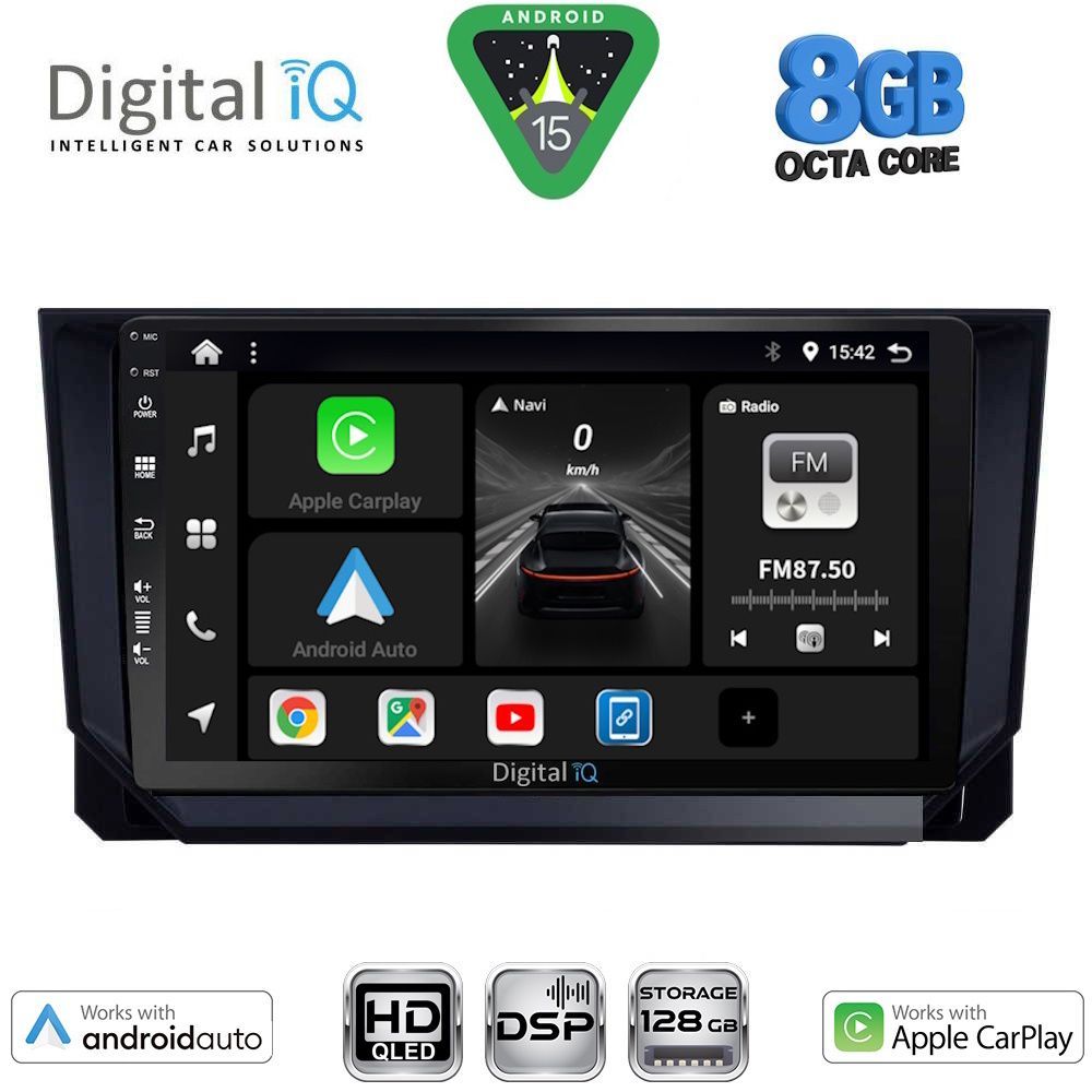 Βλησαρούλης Car Center - DIGITAL IQ BXF 7391_CPAA (10inc) MULTIMEDIA TABLET for MAZDA CX9 mod. 2006-2015