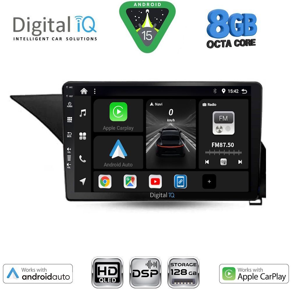 Βλησαρούλης Car Center - DIGITAL IQ BXF 7409_CPAA (10inc) MULTIMEDIA TABLET for MERCEDES E (W212) mod. 2009-2016